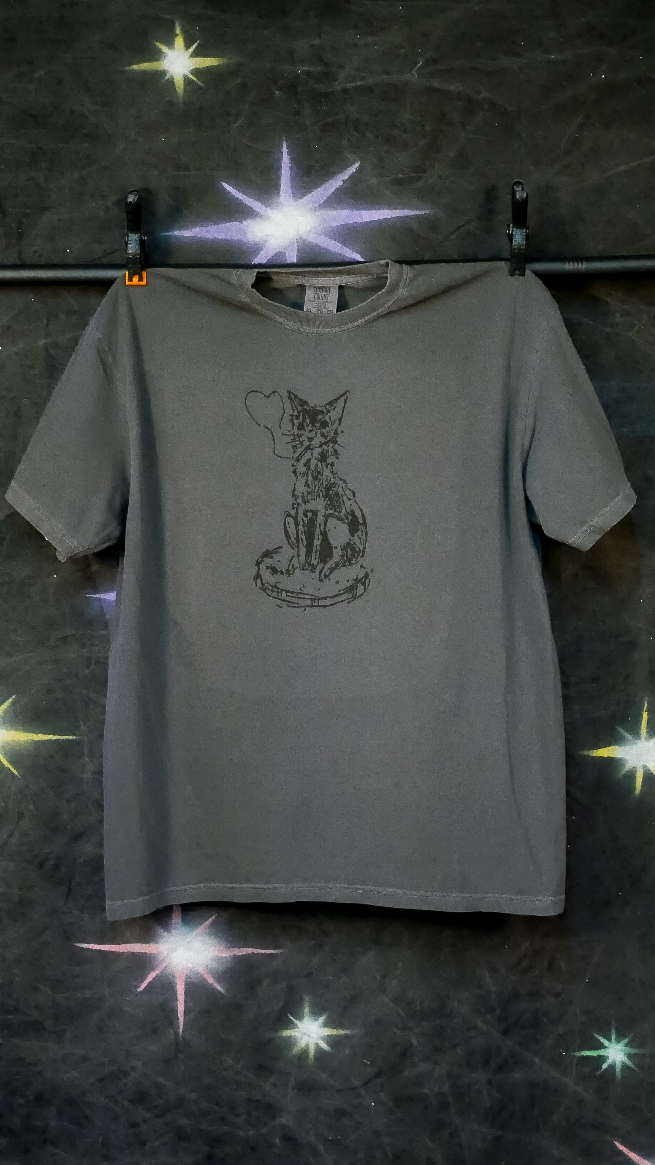 "smoke" cat tee