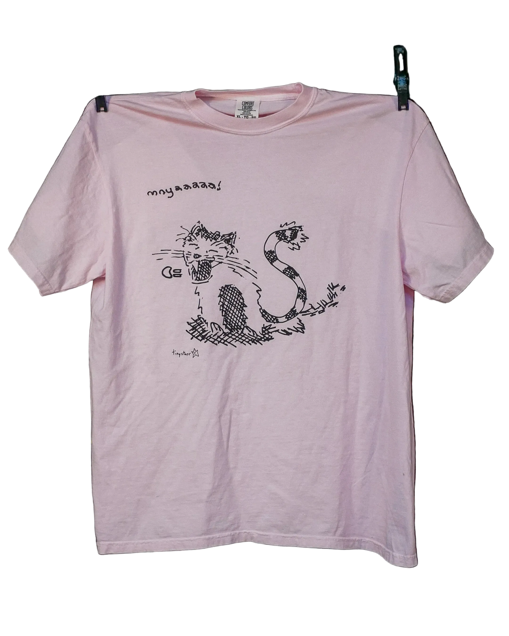 "mnyaaaaa!" cat tee